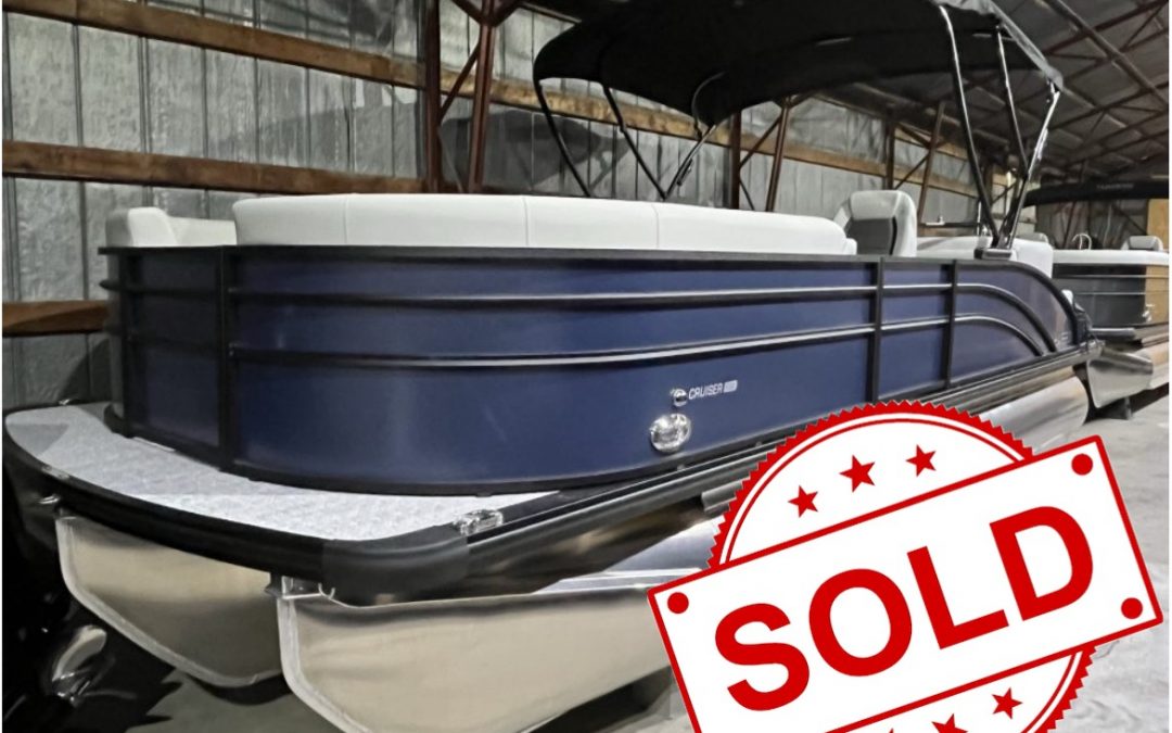 2025 HARRIS CRUISER 230 WITH MERCURY 150